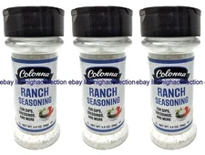 3 Packs Colonna Ranch Seasoning, Dips Dressing And More 3.5 Oz (99g) Each SEALED