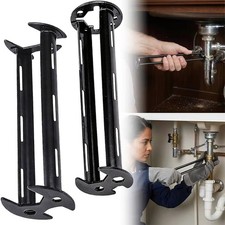 Multifunctional Sink Wrench Set, 2-Pack Basin and Faucet Wrench Tool with Fou.