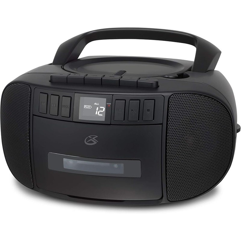Cassette Am Fm Radio W/ Lcd Display Stereo Speakers New