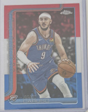 Alex Caruso 2025-26 Topps Chrome - Red White & Blue SP - Thunder 