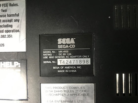 Sega CD MK4102 model 2 CIB Tested Sewer Shark in box protector  LOOK READ
