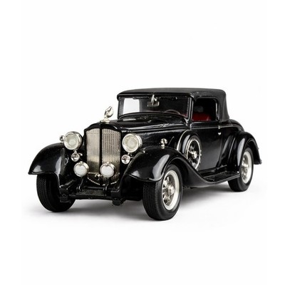 Vintage Anson 1934 Packard Sedan 1:27 Diecast Car Black Classic