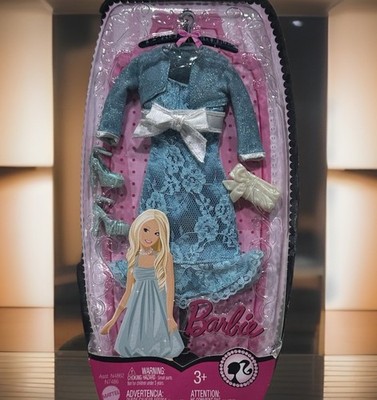 Barbie Fashion Fever ~ Blue Glitter & Lace Set N7486 ~ New ❄️ | eBay