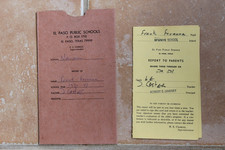Nikki Sixx Frank Feranna Motley Crue Owned 1970-71 6th Grade School Report Card
