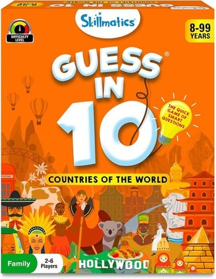 NEW Skillmatics : Guess in 10 - Countries of The World