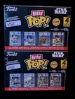 Funko Bitty Pop Star Wars 4 Pack Lot x2 Chase Vinyl Figures Leia Luke Yoda