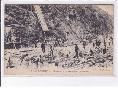 TILELET: dam, masonry (right bank) - very good condition
