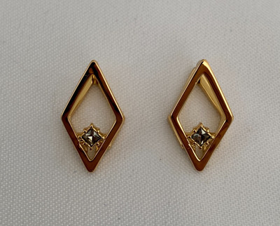 Karl Lagerfeld Concentric Diamond Small Click Creolen