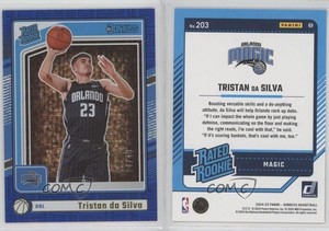2024-25 Panini Donruss Rated Choice Blue /49 Tristan da Silva #203 Rookie RC