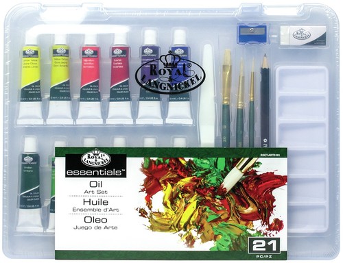 Royal & Langnickel(R) essentials(TM) Clear View Art Set-Oil Painting - RSET3101