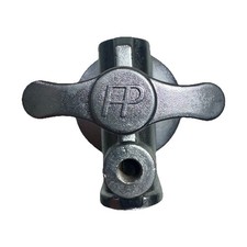 Flashpoint Grip Head Silver Metal Photo Studio Accessory