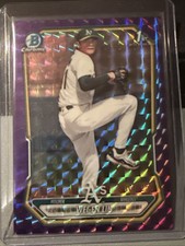 2026 Bowman Chrome Baseball Wei-En Lin 1st Purple  Geo Refractor /250 A’s SP