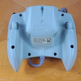 2 Vintage Sega Dreamcast OEM controllers White & Blue Ocean Clear # HKT-700 test