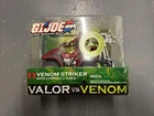 GI JOE VALOR VS VENOM VENOM STRIKER w/ 3.75" COBRA CLAW FIGURE  2003 New/Sealed
