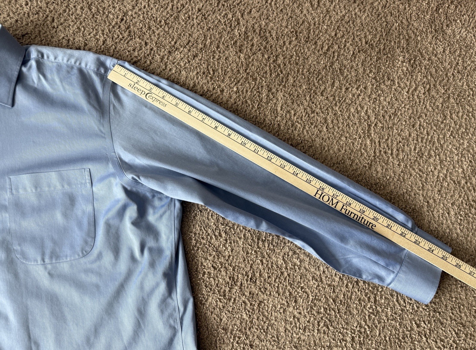 Nordstrom Smartcare Men Large Solid Steele Blue L… - image 3