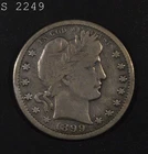 1899-O Barber Quarter "F"