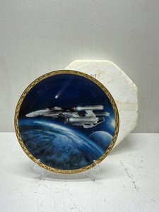 1994 Triple Nacelled U.S.S Enterprise Star Trek Plate by The Hamilton