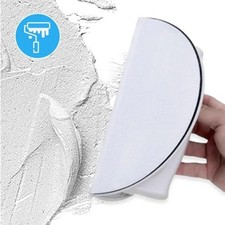 Compact Half Round Sanding Tool with Sandpaper for Drywall Corner and Angle Use