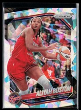 2025 Panini Prizm WNBA #75 Aliyah Boston Ice Prizms