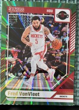 2024-25 Panini Donruss - Fred VanVleet #58 Holo Green Laser