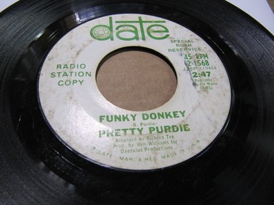Pretty Purdie - Funk Breaks Promo 45 RPM Date Funky Donkey Radio Station Copy