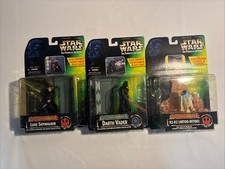 Star Wars Power of The Force Electronic Power FX Darth Vader  R2-D2  Luke