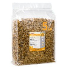 Dried Black Soldier Fly Larvae 5 LBS-100 Natural BSF Larvae-More Calcium Tha...