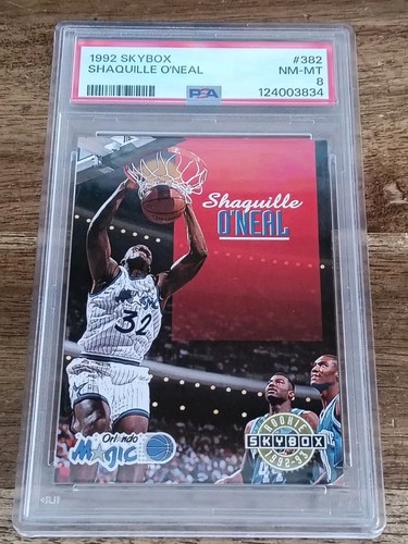 Shaquille O'Neal 1992 Skybox Rookie PSA 8 NBA Basketball Shaq Orlando Magic