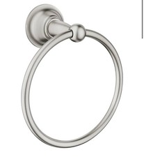 Moen Sage Brushed Nickel Finish Towel Ring DN6886BN