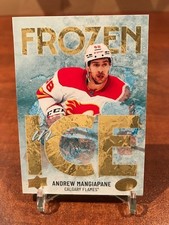 2024-25 UD ICE FROZEN IN ICE GOLD #FI-11 ANDREW MANGIAPANE 13/25 
