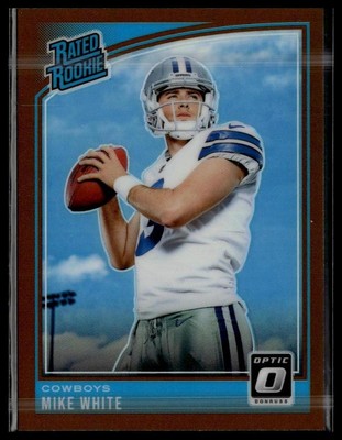 2018 Donruss Optic #185 Mike White Bronze Rated Rookie RC