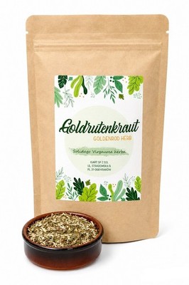 Goldrute Goldrutenkraut getrocknet Kräutertee Solidago Virgaurea 1A Öko Qualität