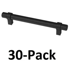 *30-PACK* Franklin Brass Simple Wrapped 5-1/16 in. Matte Black Bar Pulls