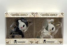 Tokidoki Collectible Vinyl Figure Set - Unicorno Romeo & Unicorno Juliet 2pc NIB