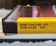 ​Sandvik DNMG 15 04 12-KR 3225 Turning Inserts (10 Pcs) Heavy Roughing /