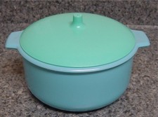 Vintage Little Tikes Pretend Play Kitchen Pot Pan w/Lid Lot Blue Aqua
