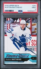 2016 UD #201 AUSTON MATTHEWS PSA 9