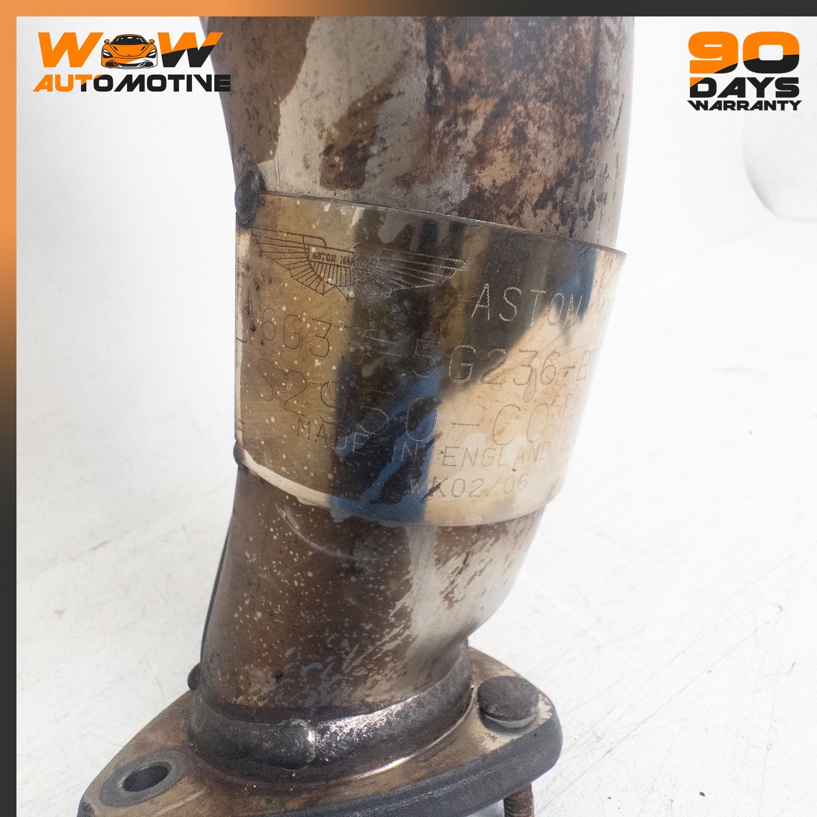 06-16 ASTON MARTIN V8 VANTAGE 4.7L RIGHT PASSENGER SIDE EXHAUST MANIFOLD OEM