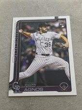 2025 Topps Update Series - Zach Agnos #US31 (RC)