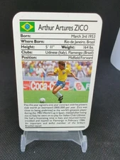 1988 Ace Fact Pack Football Arthur Artures Zico
