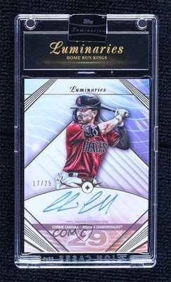 2024 Topps Luminaries Home Run Kings 17/25 Corbin Carroll #HRK-CC Auto 16cs