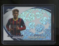 2023-24 Topps Chrome UEFA Club Competitions Neymar Jr Starball Debuts Card #SD-8