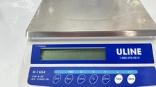 ULINE H-1654 60lbs x 0.006lbs Industrial Scale 11.5"x 9"