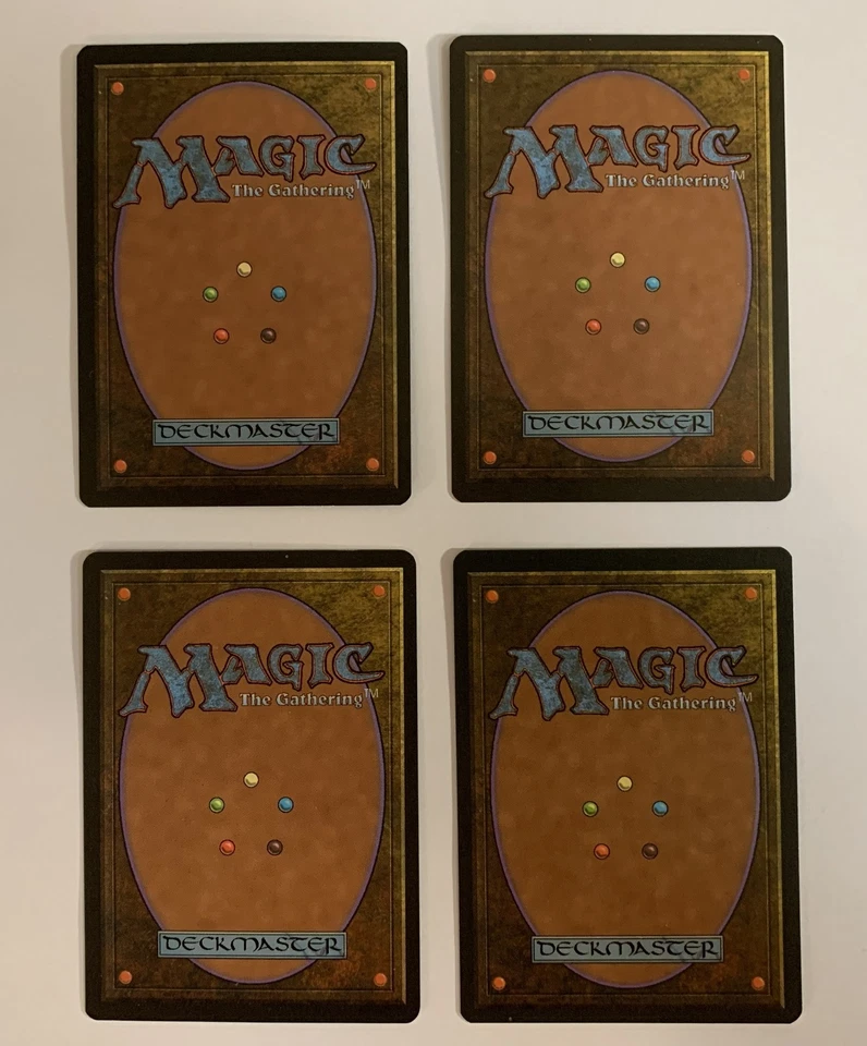 Magic the Gathering: Alliances (1996): Dystopia x 4, NM condition/never played - Image 4 of 4