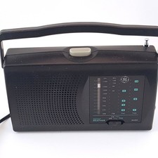GE 3 Band Model 7-2946B AM/FM/TV1/TV2 Instant Weather Radio Band