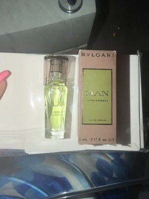Bvlgari Man Wood Essence Eau de Parfum Travel Size Spray 0.17 fl oz