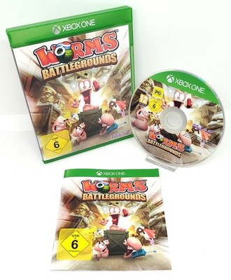 Worms Battlegrounds (Microsoft Xbox One) TEAM17 | CIB mit Anleitung