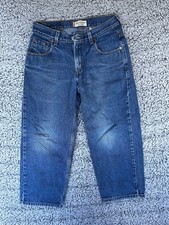 Levi's 550 Relaxed Fit Jeans Husky W29 L25 Youth Boys Medium Wash Cotton