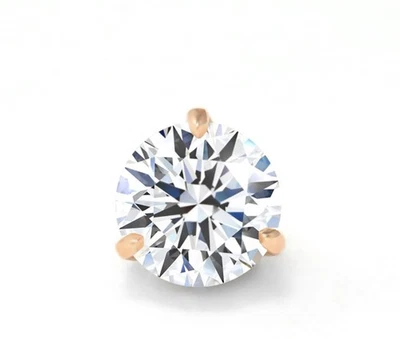 Gold Gleiter Anhänger mit 1,03ct Labgrown Diamant, VS1; inkl. IGI Zertifikat - Bild 1 von 4