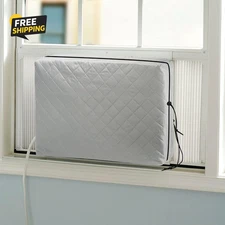 Indoor Air Conditioner Window Cover for inside Window AC Unit Triple Insulation